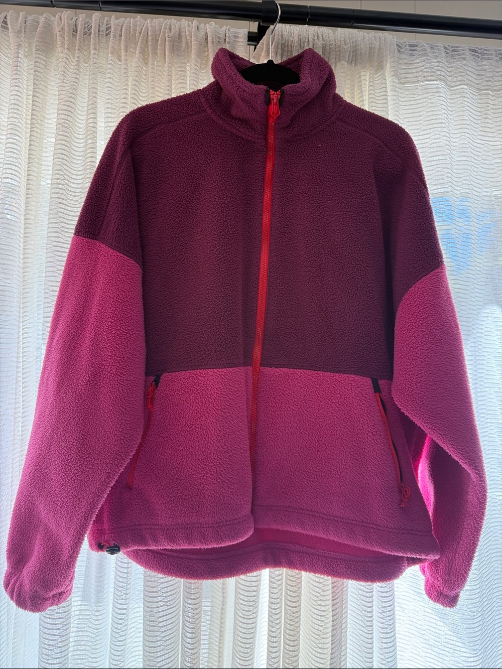 Women's Stoic color block fleece - sz Large